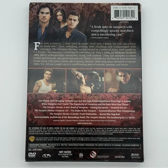 The Vampire Diaries Complete First Season DVD - Picture 2 of 6